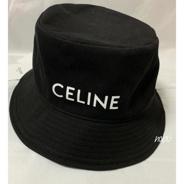 celine - 新品【 CELINE セリーヌ 】バケット ハット ブラック Mの通販