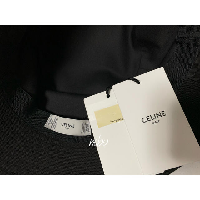 celine(セリーヌ)の新品【 CELINE セリーヌ 】バケット ハット ブラック M メンズの帽子(ハット)の商品写真