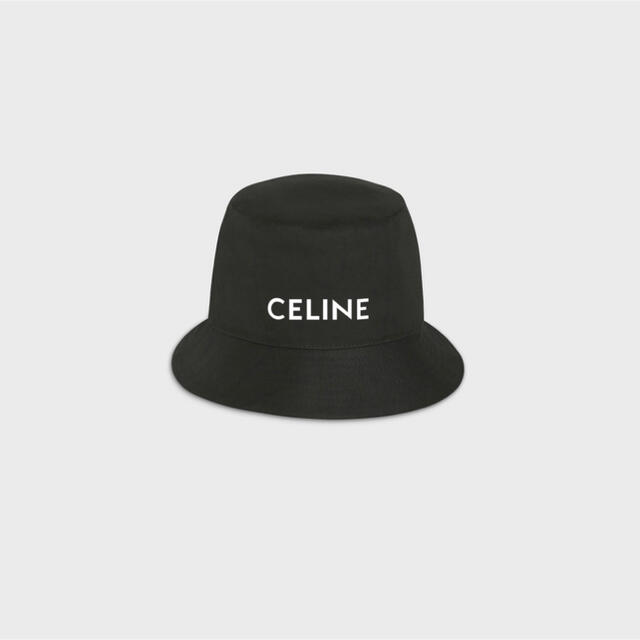 celine(セリーヌ)の新品【 CELINE セリーヌ 】バケット ハット ブラック M メンズの帽子(ハット)の商品写真