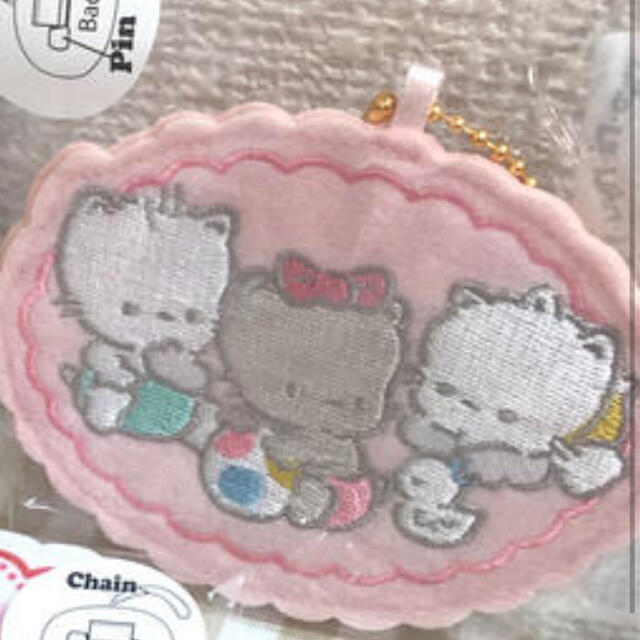 サンリオ(サンリオ)のワッペンバッジ ニャニィニュニェニョン エンタメ/ホビーのおもちゃ/ぬいぐるみ(キャラクターグッズ)の商品写真