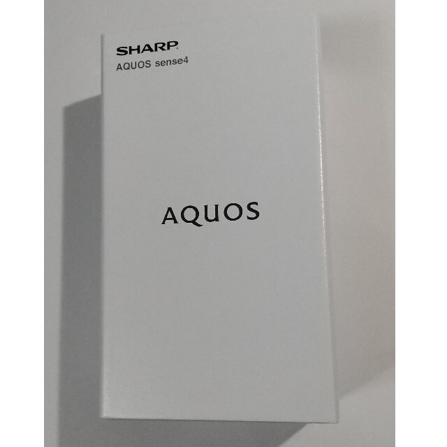 AQUOS Sense4 SH-M15 ブラック SIMフリー 新品 1