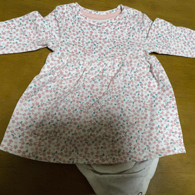 H&M 新生児用　2month ロンパース キッズ/ベビー/マタニティのベビー服(~85cm)(ロンパース)の商品写真