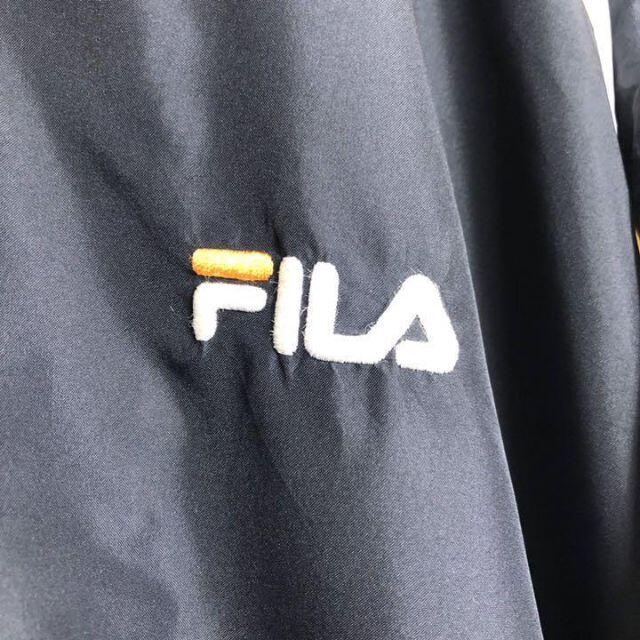 FILA(フィラ)のフィラ☆ナイロンジャケット【ゆるだぼ】【90s】【L】【ビッグシルエット】922 メンズのジャケット/アウター(ナイロンジャケット)の商品写真