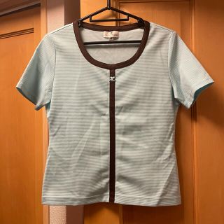 クレージュ(Courreges)のcourreges tops 半袖トップス (Tシャツ(半袖/袖なし))