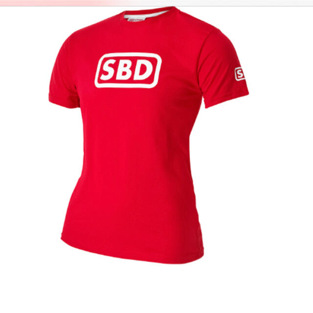 SBD Red&White 2019 夏　限定　Lサイズ スポーツ/アウトドアのトレーニング/エクササイズ(トレーニング用品)の商品写真