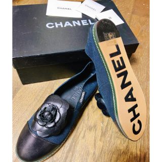 シャネル(CHANEL)の新品　シャネル　CHANEL カメリア　エスパドリーユ(スリッポン/モカシン)