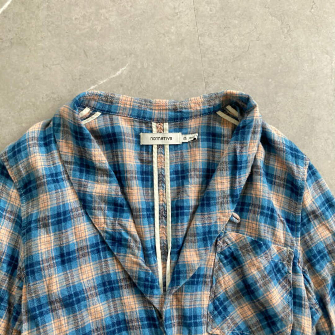 nonnative(ノンネイティブ)の《nonnative チェックシャツ ガウンジャケット 日本製》 メンズのトップス(シャツ)の商品写真