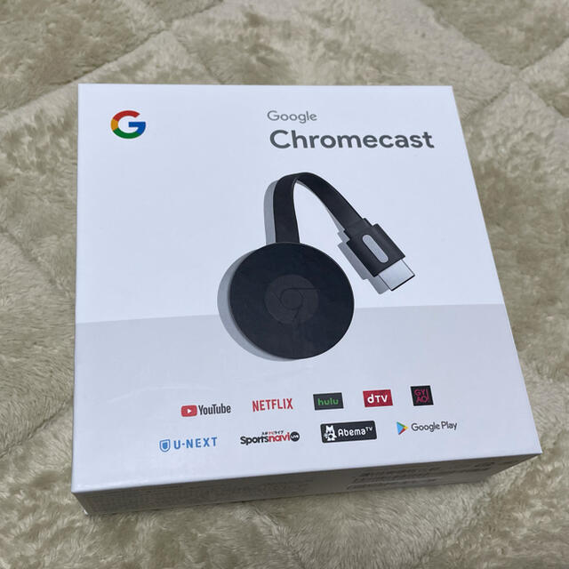 Google(グーグル)のGoogle Chromecast スマホ/家電/カメラのテレビ/映像機器(その他)の商品写真