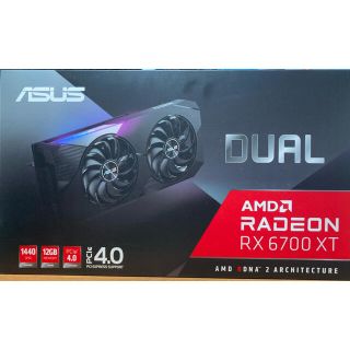 AMD Radeon ASUS DUAL-RX6700XT-12G 新品未開封(PCパーツ)