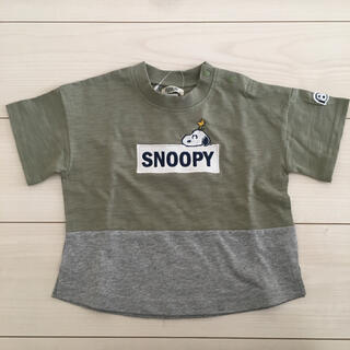 スヌーピー(SNOOPY)のタグ付き新品 スヌーピー Tシャツ 80(Ｔシャツ)