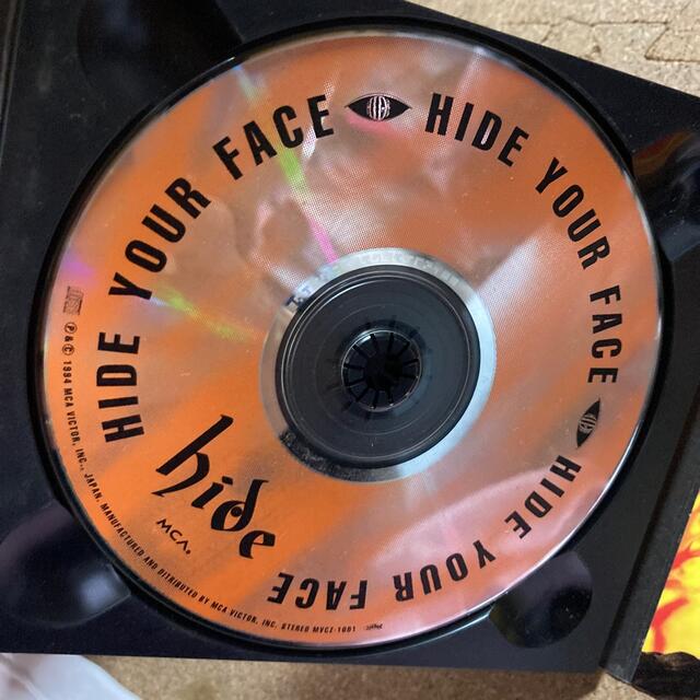  hide HIDE YOUR FACE 初回盤　アルバム　CD X JAPAN エンタメ/ホビーのCD(ポップス/ロック(邦楽))の商品写真
