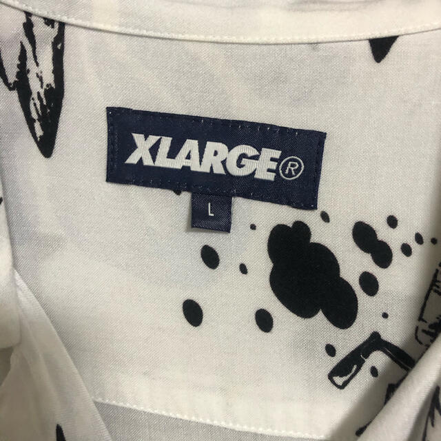 XLARGE(エクストララージ)のエクストララージ　シャツ　白 メンズのトップス(シャツ)の商品写真