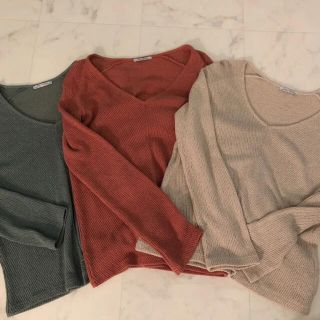 ザラ(ZARA)の３着セット　zara(ニット/セーター)