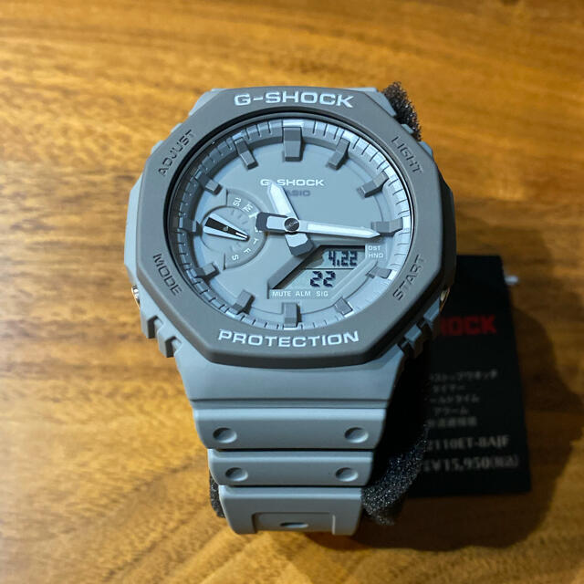 新品未使用★ G-SHOCK GA-2110ET-8AJF グレー