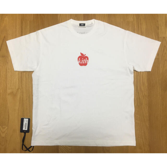 kith Tシャツ　アップル　りんご　オーバーサイズ　ボックスシルエット