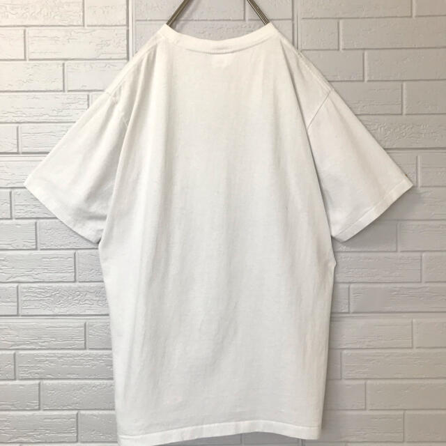 A BATHING APE(アベイシングエイプ)のアベイシングエイプ Ｔシャツ 白 グレーカモフラ ビッグロゴ メンズのトップス(Tシャツ/カットソー(半袖/袖なし))の商品写真
