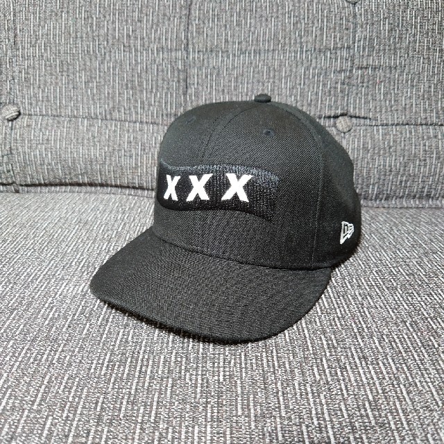 GOD SELECTION XXX　New Era BOX LOGO CAP 黒