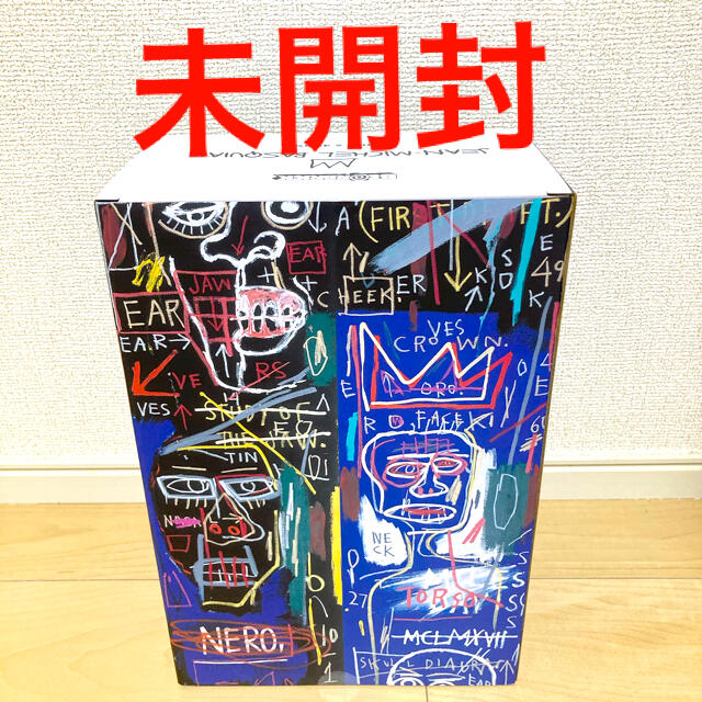 MEDICOM TOY(メディコムトイ)のBE@RBRICK JEAN-MICHEL BASQUIAT 100％&400％ エンタメ/ホビーのフィギュア(その他)の商品写真