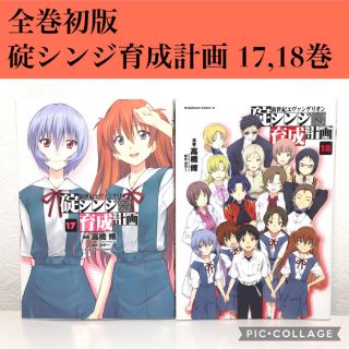 【全巻初版 碇シンジ育成計画 17,18巻セット】 漫画 エヴァ(青年漫画)