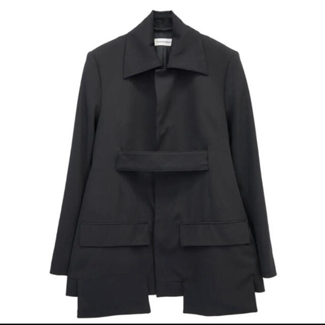 Namacheko “owa jacket”wool belted jacket-