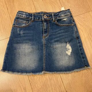 ザラ(ZARA)のZARA デニムスカート　130(128表記)(スカート)