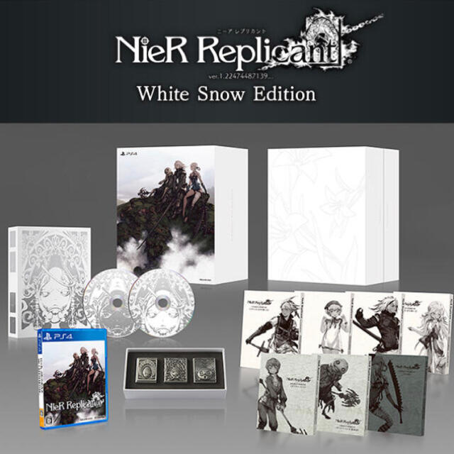 新品　ニーア レプリカント　White Snow Edition[限定版]ゲームソフト/ゲーム機本体