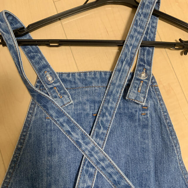 ZARA(ザラ)のザラ　デニム キッズ/ベビー/マタニティのキッズ服女の子用(90cm~)(ワンピース)の商品写真