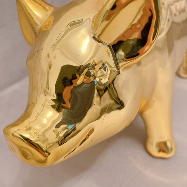 Francfranc(フランフラン)のPIG OBJECT BANK 貯金箱 豚 インテリア/住まい/日用品のインテリア小物(置物)の商品写真