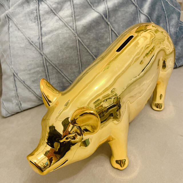 Francfranc(フランフラン)のPIG OBJECT BANK 貯金箱 豚 インテリア/住まい/日用品のインテリア小物(置物)の商品写真