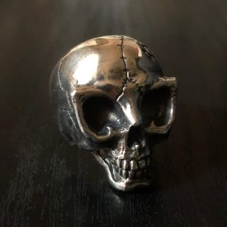 ヨウジヤマモト(Yohji Yamamoto)のYOHJI YAMAMOTO ヨウジヤマモト ALIEN SKULL RING(リング(指輪))