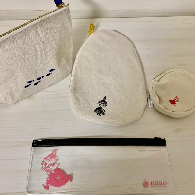 MOOMIN  リトルミィ ポーチセット レディースのファッション小物(ポーチ)の商品写真