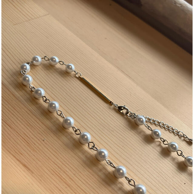 KAPITAL(キャピタル)のパールネックレス　pearl necklace メンズのアクセサリー(ネックレス)の商品写真