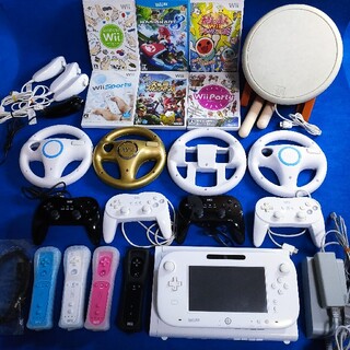Wii U - Wiiu 特別豪華版 本体 カラフルリモコン 太鼓の達人 大乱闘 