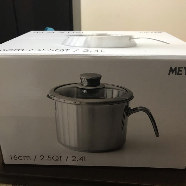 MEYER(マイヤー)のMEYER 8 COOK MULTI POT 16cm インテリア/住まい/日用品のキッチン/食器(鍋/フライパン)の商品写真