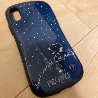 ピーナッツ(PEANUTS)のiFace iPhoneX対応　スヌーピー星空(iPhoneケース)