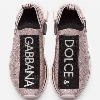 ドルチェ&ガッバーナ(DOLCE&GABBANA) スニーカー(ピンク/桃色系)の