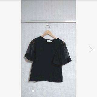 レイビームス(Ray BEAMS)の【写真追加】Ray BEAMS　異素材デザイントップス(Tシャツ(半袖/袖なし))