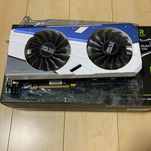 中古GEFORCE GTX 1080 スマホ/家電/カメラのPC/タブレット(PCパーツ)の商品写真