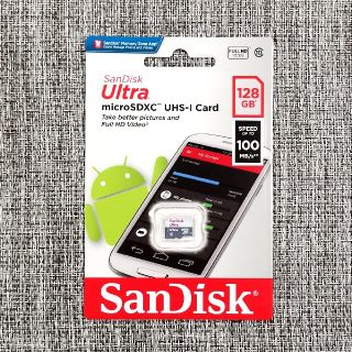 サンディスク(SanDisk)のサンディスク製microSDXC 128GB 新品 (PC周辺機器)