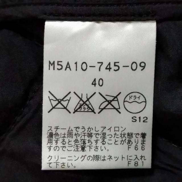 EPOCA(エポカ)のEPOCA(エポカ) サイズ40 M レディース - 黒 レディースのジャケット/アウター(その他)の商品写真