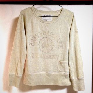 ダブルクローゼット(w closet)のw closet＊プリントプルオーバー(トレーナー/スウェット)