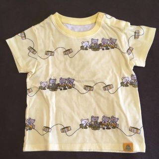 ユニクロ(UNIQLO)の新品♪【ユニクロ】Tシャツ 半袖 80 こぐまちゃん イエロー(Ｔシャツ)