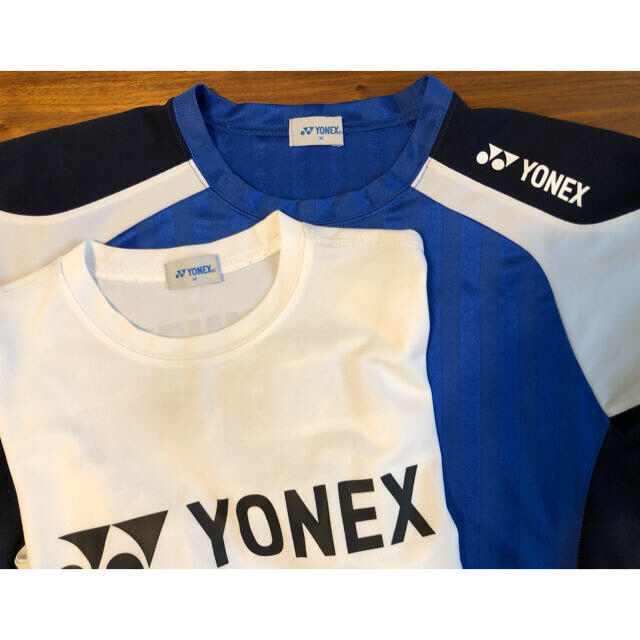 YONEX(ヨネックス)のヨネックス  Tシャツ　メンズ　Mサイズ　2枚セット スポーツ/アウトドアのテニス(ウェア)の商品写真