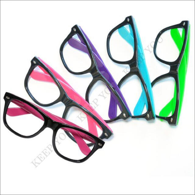 5本　サングラス　メガネ　伊達眼鏡　プラスチック製
