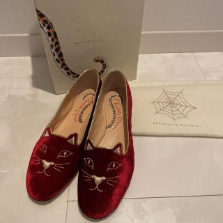 シャルロットオリンピア(Charlotte Olympia)の新品未使用！シャーロットオリンピアフラットシューズ(バレエシューズ)