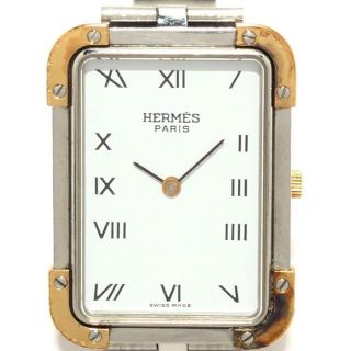 エルメス(Hermes)のエルメス クロアジュール レディース 白(腕時計)