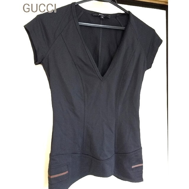 Gucci(グッチ)の【本日限定価格】グッチ Tシャツ 半袖 レディース 154823.x9320 レディースのトップス(Tシャツ(半袖/袖なし))の商品写真