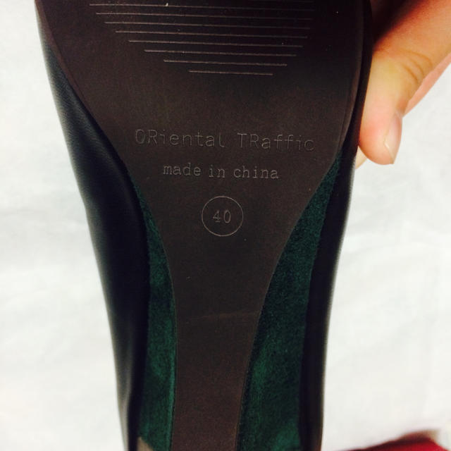 ORiental TRaffic(オリエンタルトラフィック)のブラック パンプス レディースの靴/シューズ(ハイヒール/パンプス)の商品写真