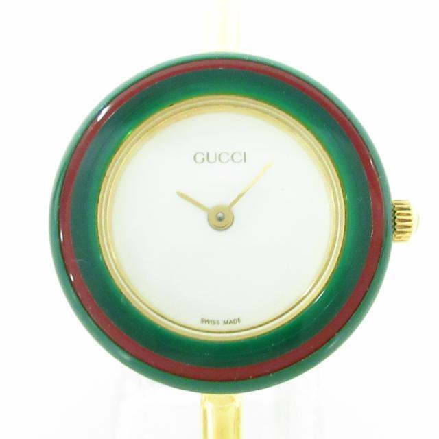 Gucci(グッチ)のグッチ ベゼルウォッチ 11/12.2 レディース レディースのファッション小物(腕時計)の商品写真