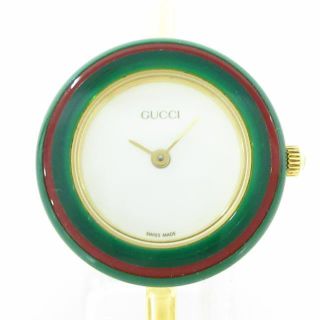 グッチ(Gucci)のグッチ ベゼルウォッチ 11/12.2 レディース(腕時計)